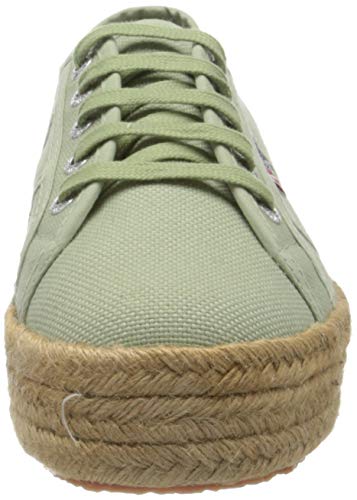 Superga 2730-cotropew, Zapatillas de Gimnasia Mujer, Verde (Green Sage Wb1), 36 EU