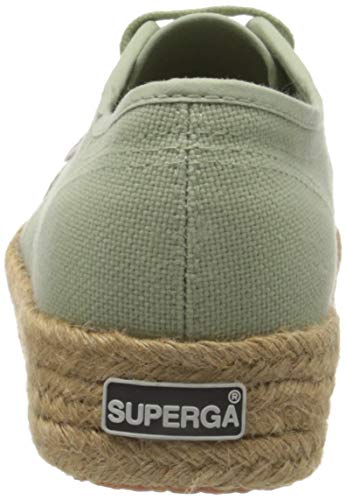 Superga 2730-cotropew, Zapatillas de Gimnasia Mujer, Verde (Green Sage Wb1), 36 EU