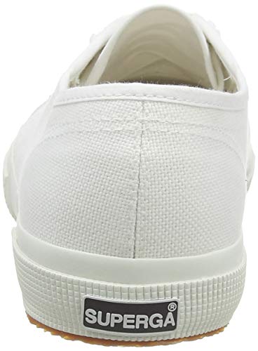 Superga 2750 COTU Classic Sneakers, Zapatillas Unisex Adulto, Blanco 901, 41.5 EU