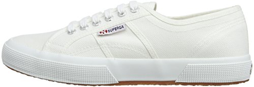 Superga 2750 COTU Classic Sneakers, Zapatillas Unisex Adulto, Blanco 901, 41.5 EU