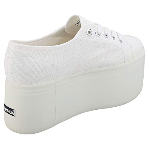 Superga 2802-cotw, Zapatillas de Gimnasia Mujer, Blanco (White 901), 39.5 EU Superga 2802-cotw, Zapatillas de Gimnasia Mujer, Blanco (White 901), 39.5 EU