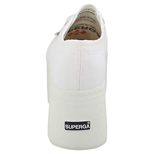 Superga 2802-cotw, Zapatillas de Gimnasia Mujer, Blanco (White 901), 39.5 EU