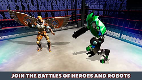 Superhero Fighting Tiger Bloody Tournament 3D: Heroes vs. Transforming Bots Martial Arts Battle Contest