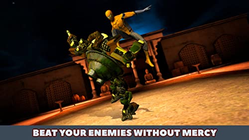 Superhero Fighting Tiger Bloody Tournament 3D: Heroes vs. Transforming Bots Martial Arts Battle Contest Superhero Fighting Tiger Bloody Tournament 3D: Heroes vs. Transforming Bots Martial Arts Battle Contest