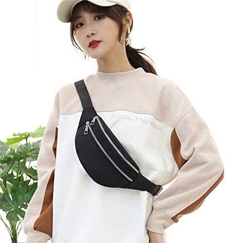 supermalls Bolso de la Cintura Mujer Hombre Hombre Bolsa Bolso Bolso Hombres Bolso Belleza Bolsillo Bolsillo Money Bolso Monedero Monedero (Color : Black, Size : A) supermalls Bolso de la Cintura Mujer Hombre Hombre Bolsa Bolso Bolso Hombres Bolso Belleza Bolsillo Bolsillo Money Bolso Monedero Monedero (Color : Black, Size : A)