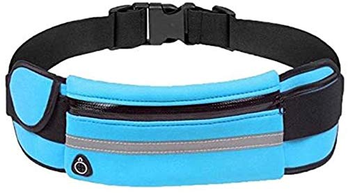 supermalls Cintura de la Cintura Bag Bell Dinero para CORRECCIÓN DE CORRECCIÓN CICINAL TELÉFONOS Deporte Corre DE Correo A Prueba de Agua Bolsas de Cintura (Color : Sky Blue, Size : A) supermalls Cintura de la Cintura Bag Bell Dinero para CORRECCIÓN DE CORRECCIÓN CICINAL TELÉFONOS Deporte Corre DE Correo A Prueba de Agua Bolsas de Cintura (Color : Sky Blue, Size : A)