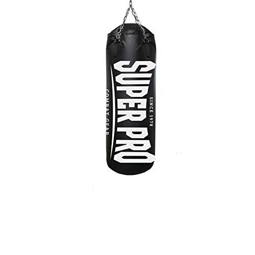 SuperPro Saco de Boxeo Water-Air Unisex para Adultos, Color Negro, 100 cm