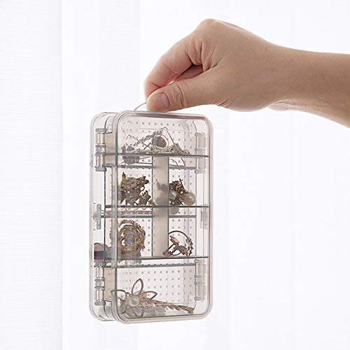 SupMics.L Joyero Arete Pendiente Caja de Almacenamiento Organizador casero Caja Tornillo Caja Contenedor Blanco joyero SupMics.L Joyero Arete Pendiente Caja de Almacenamiento Organizador casero Caja Tornillo Caja Contenedor Blanco joyero