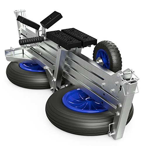 SUPROD Carro de varada para Barcos, Carretilla para Embarcation neumatica, Remolque, TR350-L, Azul/Negro SUPROD Carro de varada para Barcos, Carretilla para Embarcation neumatica, Remolque, TR350-L, Azul/Negro