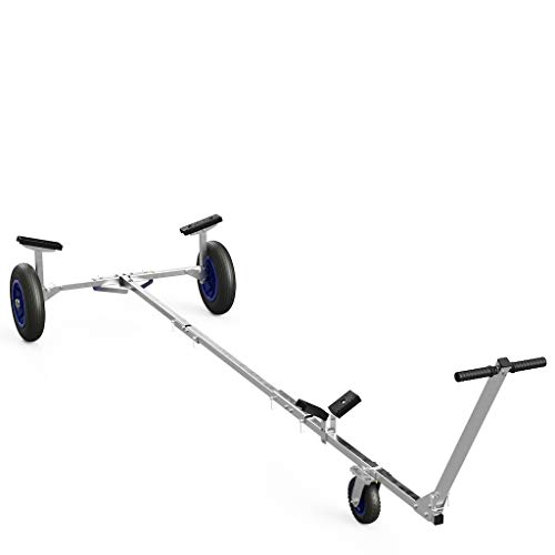 SUPROD Carro de varada para Barcos, Carretilla para Embarcation neumatica, Remolque, TR350-L, Azul/Negro SUPROD Carro de varada para Barcos, Carretilla para Embarcation neumatica, Remolque, TR350-L, Azul/Negro
