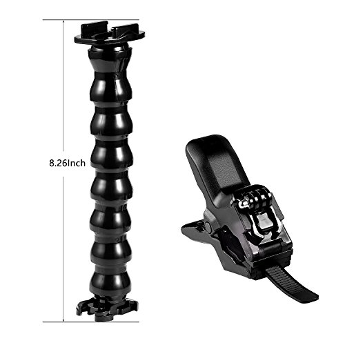 Suptig - - Soporte de sujeción flexible para cámaras, Soporte para cámaras de acción GoPro Hero 6 Hero 5 Hero 4 Session Hero 3+ Hero 3 Arlo Pro Arlo Go. Suptig - - Soporte de sujeción flexible para cámaras, Soporte para cámaras de acción GoPro Hero 6 Hero 5 Hero 4 Session Hero 3+ Hero 3 Arlo Pro Arlo Go.