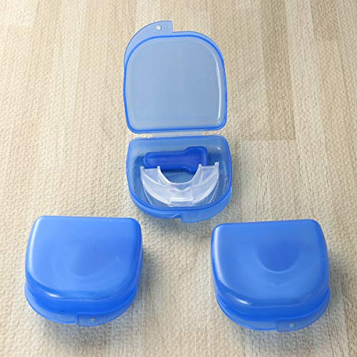 SUPVOX Ferula Dental Anti Ronquidos Dientes Guardia Nocturna Tapón de La Boca del Sueño Protector Dental Para Dientes 3 unids