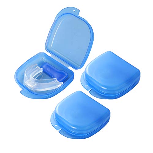 SUPVOX Ferula Dental Anti Ronquidos Dientes Guardia Nocturna Tapón de La Boca del Sueño Protector Dental Para Dientes 3 unids