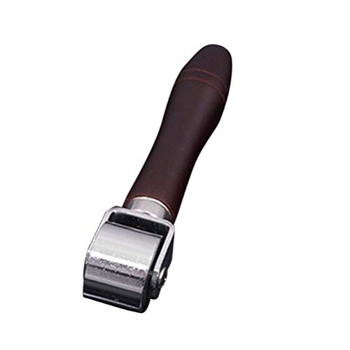 SUPVOX Rodillo de Cuero de Acero para Presión de Borde Costura de Mano Fabricación de Artesanías Bricolaje SUPVOX Rodillo de Cuero de Acero para Presión de Borde Costura de Mano Fabricación de Artesanías Bricolaje