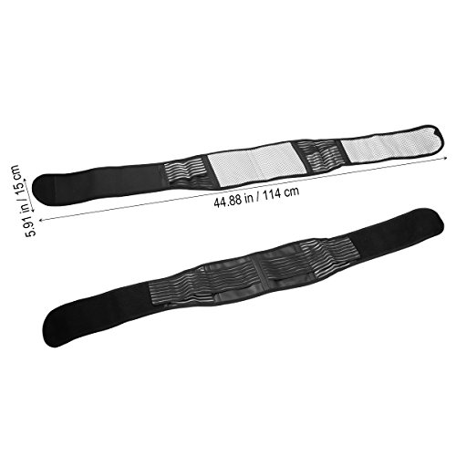 SUPVOX Terapia magnética auto calefacción apoyo apoyo ajustable alivio del dolor espalda cintura soporte lumbar apoyo cinturón SUPVOX Terapia magnética auto calefacción apoyo apoyo ajustable alivio del dolor espalda cintura soporte lumbar apoyo cinturón