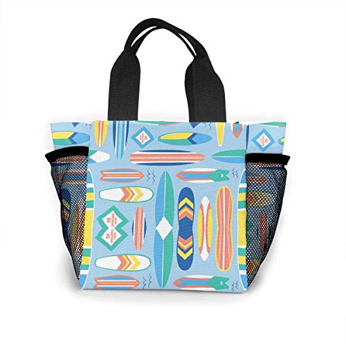 Surf Board Blog Lunch Bag Sailboat For Men Women, Meal Lunch Tote Handbag Food Boxes, Durable Pouch For Outdoor Surf Board Blog Lunch Bag Sailboat For Men Women, Meal Lunch Tote Handbag Food Boxes, Durable Pouch For Outdoor