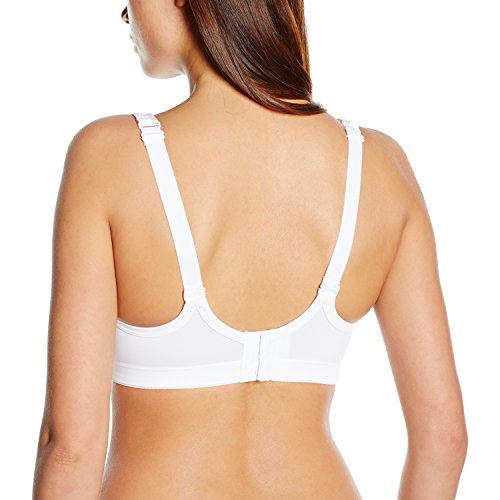 Susa 7897 Sujetador Deportivo, Blanco (Blanco-Gris 238), 115D para Mujer Susa 7897 Sujetador Deportivo, Blanco (Blanco-Gris 238), 115D para Mujer