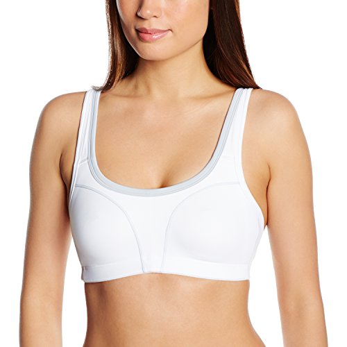 Susa 7897 Sujetador Deportivo, Blanco (Blanco-Gris 238), 115D para Mujer