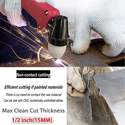 SUSEMSE Máquina de corte de plasma no táctil de arco piloto de corte de plasma 220V equipo de soldadura portátil 1/2'' corte limpio CUT50P SUSEMSE Máquina de corte de plasma no táctil de arco piloto de corte de plasma 220V equipo de soldadura portátil 1/2'' corte limpio CUT50P