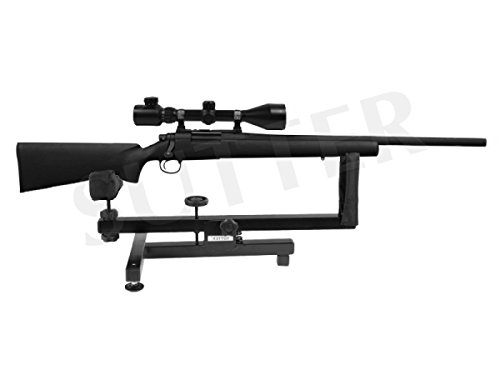 SUTTER Soporte de Tiro y Limpieza para Benchrest, Protector para Armas y Rifles para Disparar, Limpieza y Mantenimiento de Rifles y Armas de Aire comprimido