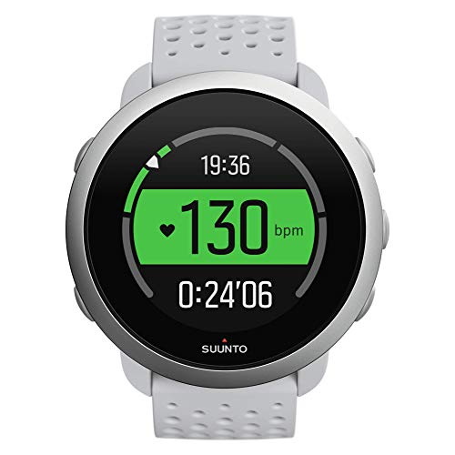 Suunto 3 Reloj deportivo con medición del ritmo cardiaco en la muñeca, Seguimiento 24/7 de actividad física y recuperación