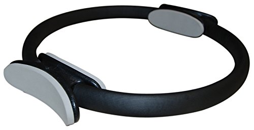 Sveltus - Anillo de Pilates para Adulto, Unisex, Negro y Gris, diámetro Aprox. 38 cm Sveltus - Anillo de Pilates para Adulto, Unisex, Negro y Gris, diámetro Aprox. 38 cm
