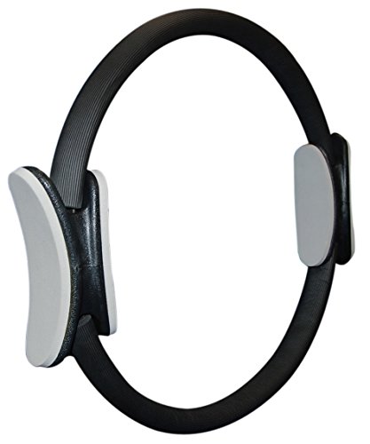 Sveltus - Anillo de Pilates para Adulto, Unisex, Negro y Gris, diámetro Aprox. 38 cm Sveltus - Anillo de Pilates para Adulto, Unisex, Negro y Gris, diámetro Aprox. 38 cm