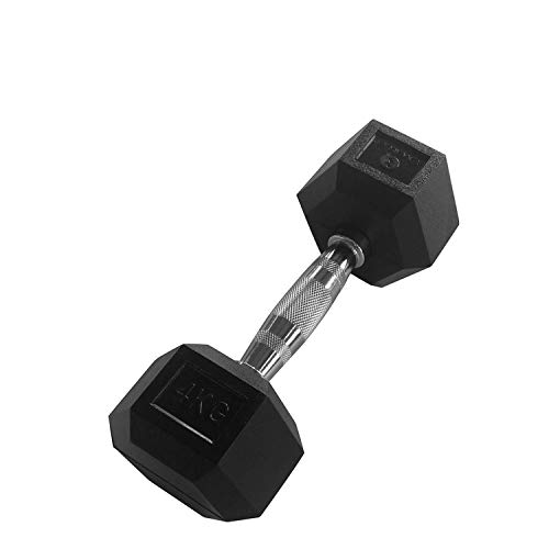 sveltus Mancuernas hexagonales de 4 kg para entrenamiento de fuerza