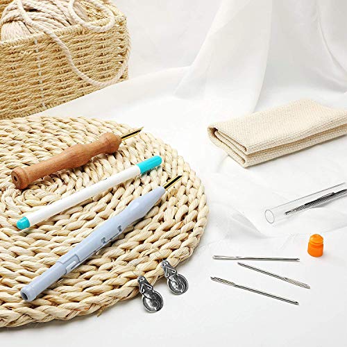 Sweetone Bordado Kits,17 piezas Kit de bordado de aguja de perforación Magic Embroidery Pen Set de aguja de perforación manualidades Labor de aguja Set de aguja de perforación Sweetone Bordado Kits,17 piezas Kit de bordado de aguja de perforación Magic Embroidery Pen Set de aguja de perforación manualidades Labor de aguja Set de aguja de perforación