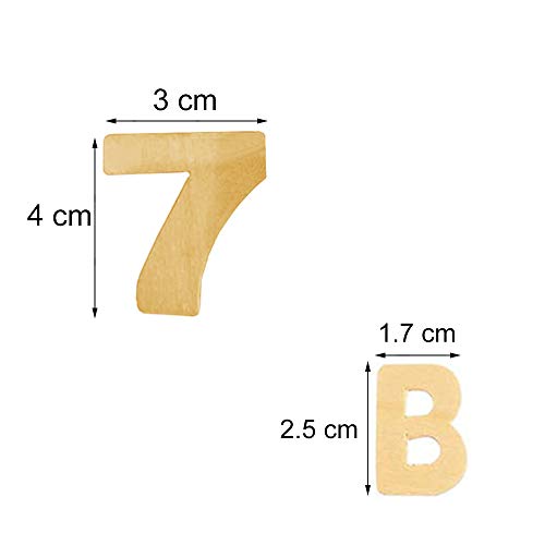 Sweieoni Letras y Números en Madera 216 Piezas Letra Mayúscula de Madera A-Z Madera de Alfabeto Letras de Madera Números de Madera 0-9 para DIY Manualidades Decoración con Caja de Madera Sweieoni Letras y Números en Madera 216 Piezas Letra Mayúscula de Madera A-Z Madera de Alfabeto Letras de Madera Números de Madera 0-9 para DIY Manualidades Decoración con Caja de Madera