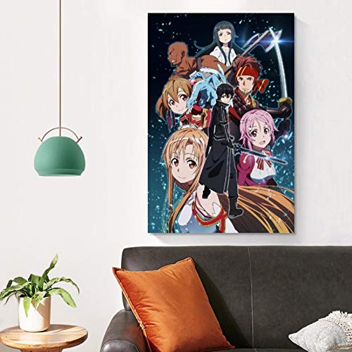 Sword Art Online - Póster de anime japonés (30 x 45 cm)