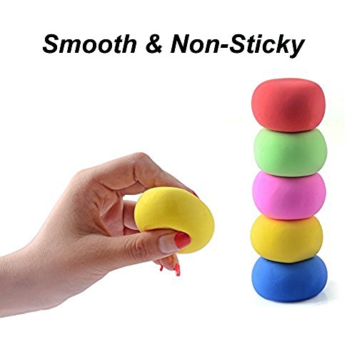 SWZY Fluffy Slime Kit, 24 Colors Air Dry Clay Ultra Light Modeling Polymer Clay Set Soft Modeling Dough Wonderful DIY Educational Creative Gift for Kids SWZY Fluffy Slime Kit, 24 Colors Air Dry Clay Ultra Light Modeling Polymer Clay Set Soft Modeling Dough Wonderful DIY Educational Creative Gift for Kids
