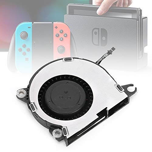 Sxhlseller Ventilador Interior de Enfriamiento, Accesorio de Repuesto de Ventilador Interior de Enfriamiento Ligero Simple con Destornillador para Consola Nintendo Switch Sxhlseller Ventilador Interior de Enfriamiento, Accesorio de Repuesto de Ventilador Interior de Enfriamiento Ligero Simple con Destornillador para Consola Nintendo Switch