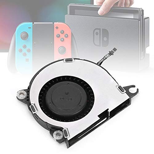 Sxhlseller Ventilador Interior de Enfriamiento, Accesorio de Repuesto de Ventilador Interior de Enfriamiento Ligero Simple con Destornillador para Consola Nintendo Switch