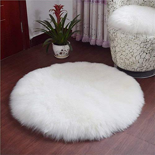 SXYHKJ Alfombra de Pelo de Cordero Oveja sintética | Salón Dormitorio Habitación de los Niños | imitación mullida Alfombras imitación Piel sintética como Faux de Alfombrilla (Bianca, 45x45cm) SXYHKJ Alfombra de Pelo de Cordero Oveja sintética | Salón Dormitorio Habitación de los Niños | imitación mullida Alfombras imitación Piel sintética como Faux de Alfombrilla (Bianca, 45x45cm)