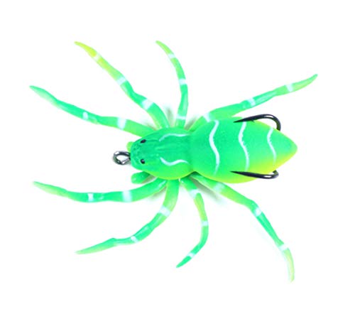 SYANO Cebo de araƱa, 8 cm, 7 g, Bionic, cebo de pesca con diseƱo realista para lucio, perca, lucioperca (A) SYANO Cebo de araƱa, 8 cm, 7 g, Bionic, cebo de pesca con diseƱo realista para lucio, perca, lucioperca (A)