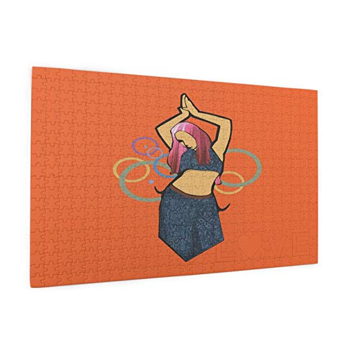 SYDIYIWL Rompecabezas de madera de 520 piezas de Hot Fitness Dance Picture Puzzle