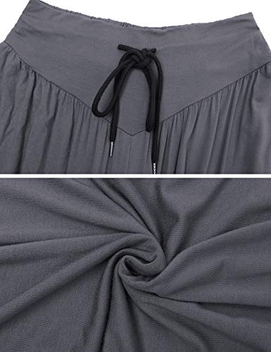 Sykooria Pantalones de Yoga para Mujer de Algodón Modal Pantalones Deportivos Harem Mujer de Anchos Sueltos de Cintura Alta Pilates Baile Sykooria Pantalones de Yoga para Mujer de Algodón Modal Pantalones Deportivos Harem Mujer de Anchos Sueltos de Cintura Alta Pilates Baile