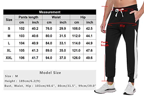 Sykooria Pantalones Deportivos Hombre Casuales Pants Cintura Alta 100% Algodón Delgado Chándal Largo Fitness Pantalones de Pijama Cómodos y Transpirables Sykooria Pantalones Deportivos Hombre Casuales Pants Cintura Alta 100% Algodón Delgado Chándal Largo Fitness Pantalones de Pijama Cómodos y Transpirables