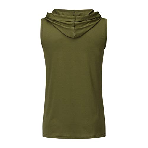 Sylar Camiseta sin Mangas para Hombre Verano Camisetas de Tirantes con Capucha impresión de Letras Camiseta Gym Hombre Deporte Fitness Chaleco Tops Pullover S Sylar Camiseta sin Mangas para Hombre Verano Camisetas de Tirantes con Capucha impresión de Letras Camiseta Gym Hombre Deporte Fitness Chaleco Tops Pullover S