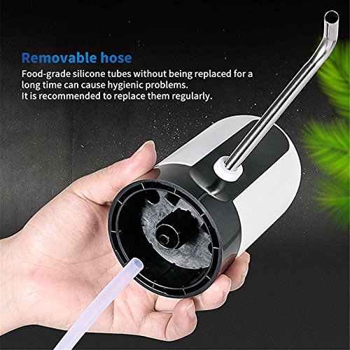 Symboat - Bomba de agua eléctrica automática por USB, bomba de agua de Gallon Symboat - Bomba de agua eléctrica automática por USB, bomba de agua de Gallon