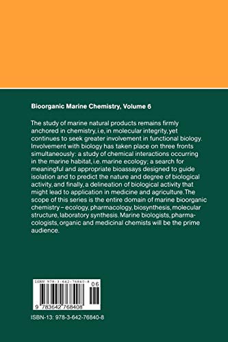 Synthesis of Marine Natural Products 2: Nonterpenoids (Bioorganic Marine Chemistry)