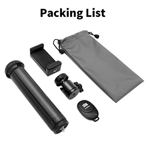 SYOSIN Tripode Movil, Extendable Palo Selfie, Mini Tripode Portátil con Obturador Remoto Bluetooth Compatible con iPhone SE / 11 Pro MAX/XS/XR, Samsung Galaxy, Xiaomi Cámara, GoPro SYOSIN Tripode Movil, Extendable Palo Selfie, Mini Tripode Portátil con Obturador Remoto Bluetooth Compatible con iPhone SE / 11 Pro MAX/XS/XR, Samsung Galaxy, Xiaomi Cámara, GoPro