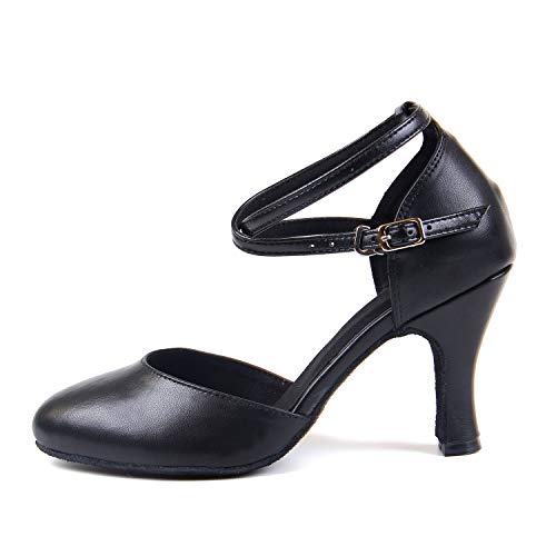 Syrads Mujer Zapatos de Baile Latino Salsa Americano Zapatos de Baile de Salón Moderno Tango Vals Syrads Mujer Zapatos de Baile Latino Salsa Americano Zapatos de Baile de Salón Moderno Tango Vals