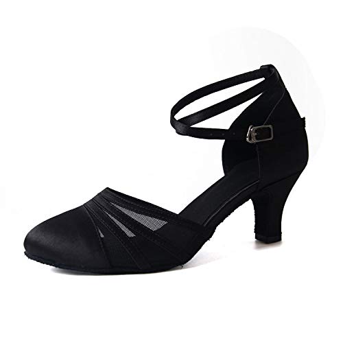 Syrads Zapatos de Baile Latino para Mujer Baile de Salón Tacón Alto Zapatos de Tango Salsa Samba Vals Syrads Zapatos de Baile Latino para Mujer Baile de Salón Tacón Alto Zapatos de Tango Salsa Samba Vals