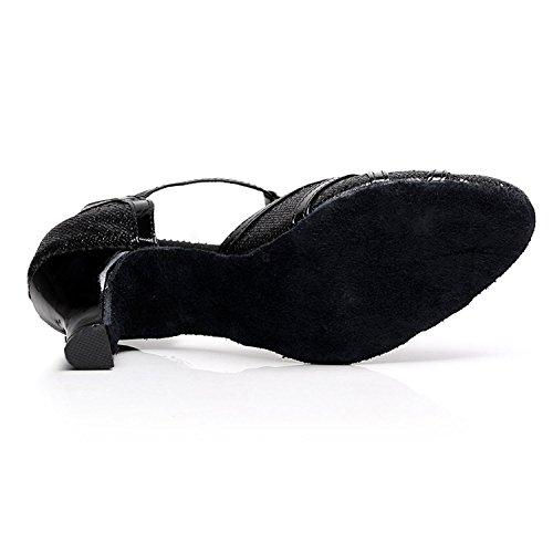 Syrads Zapatos de Baile Latino para Mujer Salsa Moderna Samba Tango Zapatos de Baile de Salón Syrads Zapatos de Baile Latino para Mujer Salsa Moderna Samba Tango Zapatos de Baile de Salón