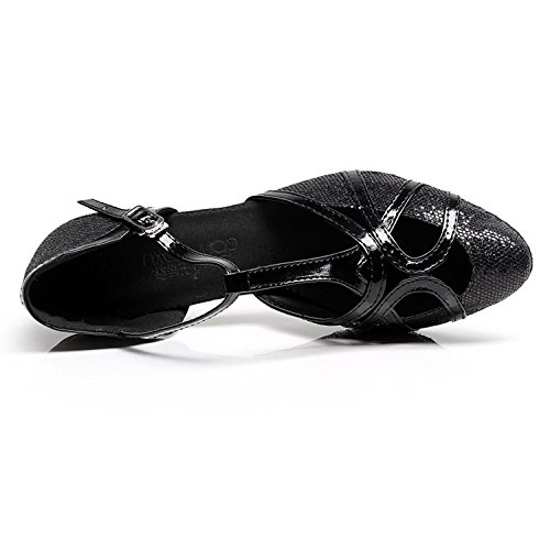 Syrads Zapatos de Baile Latino para Mujer Salsa Moderna Samba Tango Zapatos de Baile de Salón Syrads Zapatos de Baile Latino para Mujer Salsa Moderna Samba Tango Zapatos de Baile de Salón