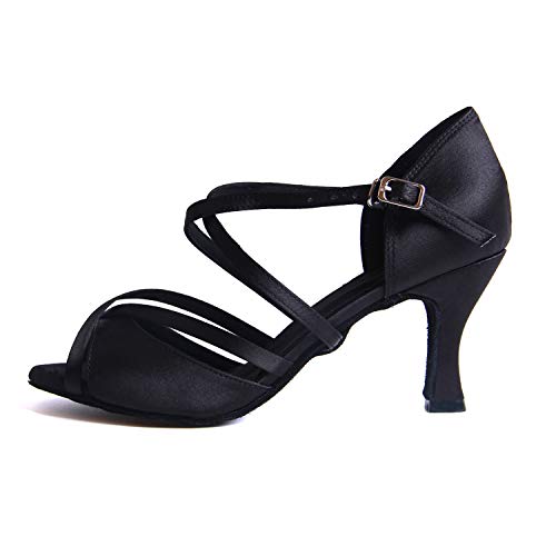 Syrads Zapatos de Baile Latino para Mujer Salsa Tango Bachata Vals Zapatos de Baile de Salón Suela Blanda 1010 Syrads Zapatos de Baile Latino para Mujer Salsa Tango Bachata Vals Zapatos de Baile de Salón Suela Blanda 1010