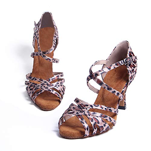 Syrads Zapatos de Baile Latino para Mujer Salsa Tango Moderna Bachata Zapatos de Baile de Salón Suela Blanda 1058 Syrads Zapatos de Baile Latino para Mujer Salsa Tango Moderna Bachata Zapatos de Baile de Salón Suela Blanda 1058