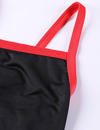 SYROKAN - Bañador Deportivo Traje de Baño Atlético de Una Pieza para Mujer Multicolor #8 38 Inch SYROKAN - Bañador Deportivo Traje de Baño Atlético de Una Pieza para Mujer Multicolor #8 38 Inch